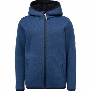 Lewro ZAN Hanorac fleece copii, albastru închis, mărime 116-122 imagine
