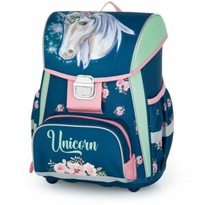 Oxybag UNICORN 1 Ghiozdan școlar, albastru închis, mărime imagine