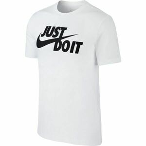 Nike NSW TEE JUST DO IT SWOOSH Tricou de bărbați, alb, mărime imagine