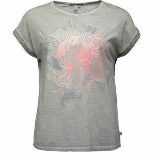 s.Oliver QS PRINT NOOS Tricou de damă, gri, mărime imagine