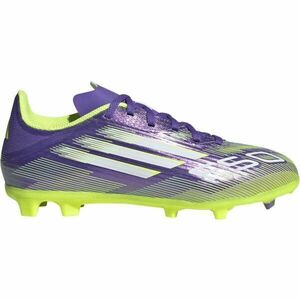 adidas F50 LEAGUE FG/MG J Ghete de fotbal copii, mov, mărime 38 imagine
