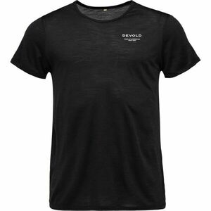 Devold ACTIVE "WORN BY" TEE Tricou bărbați, negru, mărime imagine