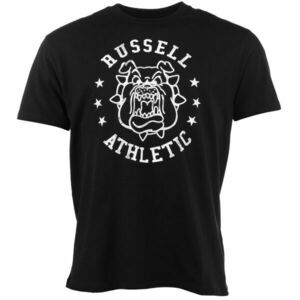 Russell Athletic T-SHIRT BULLDOG M Tricou bărbați, negru, mărime imagine