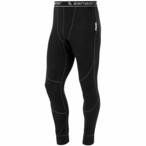 Sensor DOUBLE FACE Pantaloni termici bărbați, negru, mărime imagine