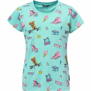 Lewro CELESTIE Tricou fete, albastru deschis, mărime 128-134 imagine