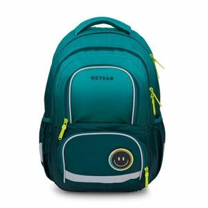 Oxybag NEXT STICKERS Rucsac școlar, verde închis, mărime imagine