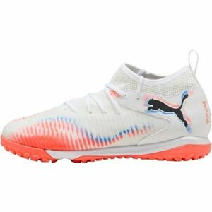 Puma FUTURE 8 MATCH TT Ghete de fotbal pentru bărbați, alb, mărime 34.5 imagine