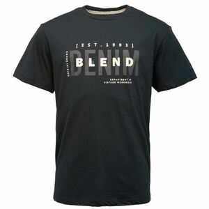 BLEND BHKIMAN Tricou pentru bărbați, negru, mărime XXL imagine