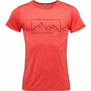 Devold ACTIVE "OUTLINE" TEE Tricou bărbați, portocaliu, mărime imagine