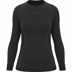 Hannah THERMO ACTIVE TS L/S W Tricou funcțional damă, negru, mărime imagine