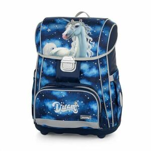 Oxybag UNICORN 1 Ghiozdan școlar, albastru închis, mărime imagine