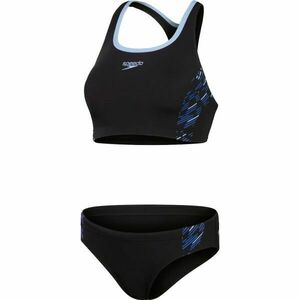 Speedo PLACEMENT 2 PIECE Costum de baie femei, negru, mărime imagine