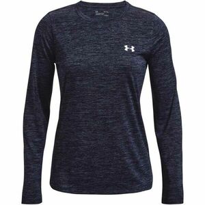 Under Armour Tech LS Crew Twist Tricou pentru femei, albastru închis, mărime M imagine