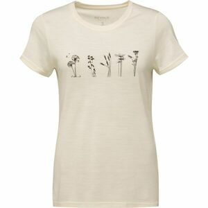 Devold CLASSIC "FLOWERS" Tricou pentru femei, alb, mărime imagine