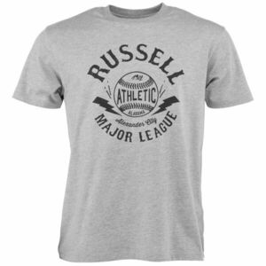Russell Athletic T-SHIRT M Tricou bărbați, gri, mărime imagine