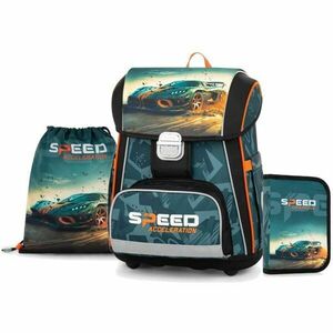 Oxybag SET AUTO Set școlar, verde închis, mărime imagine