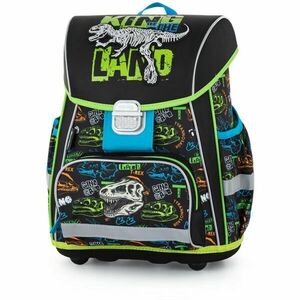 Oxybag DINOSAURUS Ghiozdan școlar, negru, mărime imagine