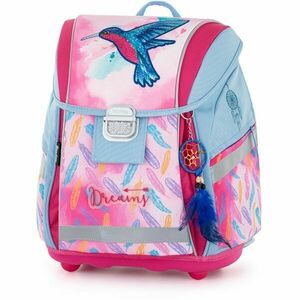 Oxybag HUMMINGBIRD Rucsac școlar, roz, mărime imagine
