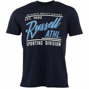 Russell Athletic T-SHIRT M Tricou bărbați, albastru închis, mărime imagine