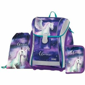Oxybag LIGHT PEGAS Set școlar, mov, mărime imagine