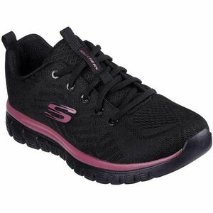 Pantofi sport femei Skechers Get Connected 12615-BKMV, 36.5, Negru imagine