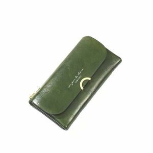 Portofel dama, mare, Taomicmic, piele ecologica premium, cu capsa, kaki imagine