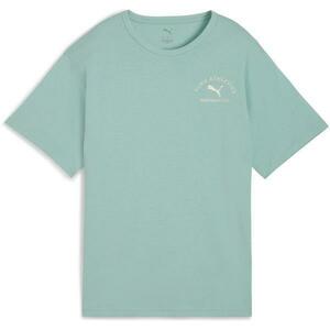 Tricou femei Puma Class Relaxed Tee Light Moss 68813037, XXS, Albastru imagine