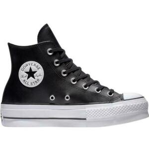 Tenisi femei Converse Chuck Taylor All Star Lift Leather High Top 561675C, 39, Negru imagine