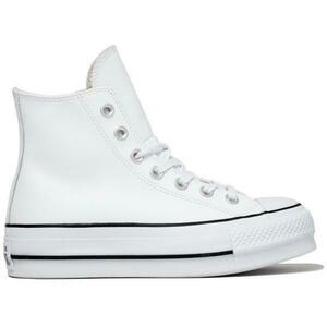 Tenisi femei Converse Chuck Taylor All Star Lift Leather High 561676C, 42, Alb imagine