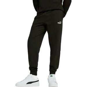 Pantaloni barbati Puma Ess No. 1 Logo Sweatpants Fl Cl 68260601, M, Negru imagine