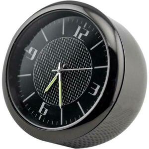 Mini ceas de bord pentru masina, 4 x 3.2 cm, Negru imagine