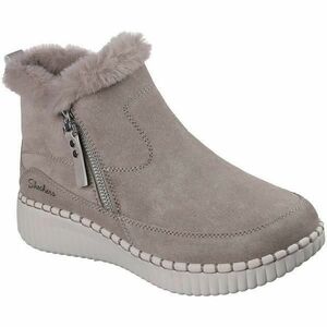 Ghete femei Skechers Wilshire Blvd - Fresh Zip 168108-TPE, 35, Gri imagine