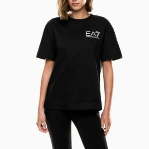 Tricou EA7 TRAIN LOGO SERIES W TEE SS imagine
