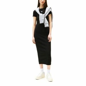 Rochie Tommy Hilfiger TJW BADGE RIB MIDI DRESS EXT imagine