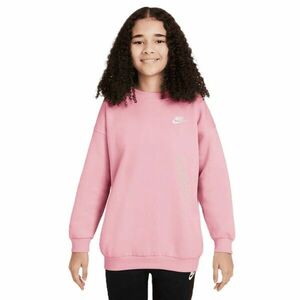 Bluza Nike G NSW CLUB FLC OVRSZD CREW LBR imagine