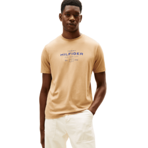 Tricou Tommy Hilfiger HILFIGER STACK GRAPHIC TEE imagine