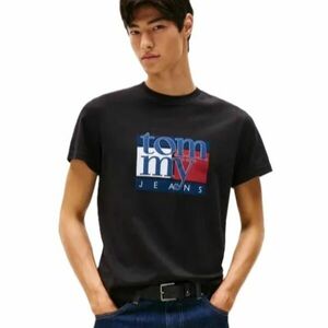 Tricou Tommy Hilfiger TJM SLIM RWB FLAG TEE EXT imagine