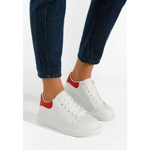 Sneakers cu platformă Ardeea albi V4 imagine