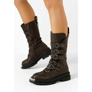 Bocanci inalti dama Lunia V2 maro imagine