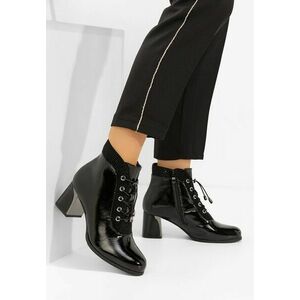 Ghete cu toc Larae negre imagine