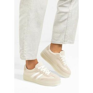Sneakers dama Udinea bej imagine