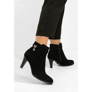 Botine elegante Aliseia negre imagine