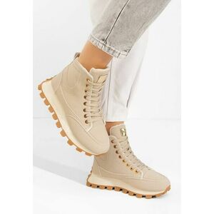 Sneakers dama Dorineia bej imagine