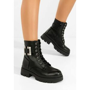 Bocanci damă Celisora negri imagine