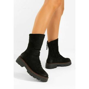 Cizme scurte dama Tavresa negre imagine