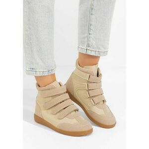 Sneakers High-Top Fluvia kaki imagine