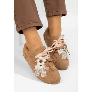 Sneakers dama Soravia kaki imagine