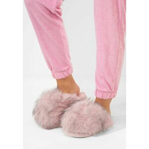 Papuci cu blanita Michely roz imagine