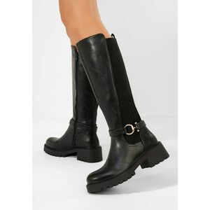 Cizme dama Trisina negre imagine
