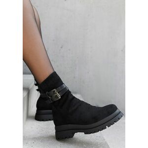 Ghete inalte dama Semika negre imagine